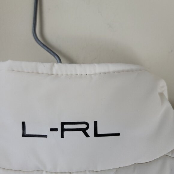 Lauren Ralph Lauren White Quilted Puffer Vest - Picture 9 of 13